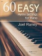 60 Easy Hymn Settings for Piano piano sheet music cover